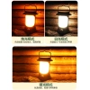 Solar-powered portable camping light Type-C, rechargeable retro horse lamp, dimmable atmosphere light, outdoor campsite tent light, multi-functional portable emergency light, LED camping light Application Scenario